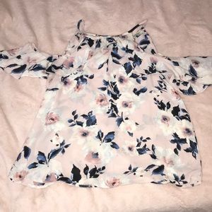 Flowered blouse